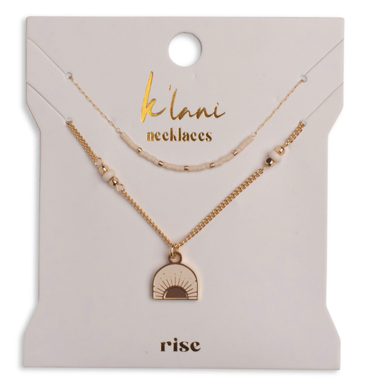 RISE NECKLACE SET