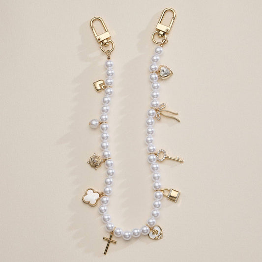 GOLD / PEARL BAG CHAIN