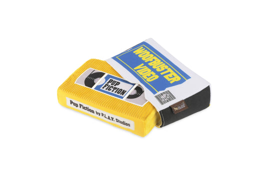 WOOFBUSTER VIDEO TAPE DOG TOY