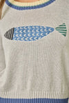 FISH PULLOVER SWEATER