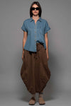 COLLAR DENIM SHIRT
