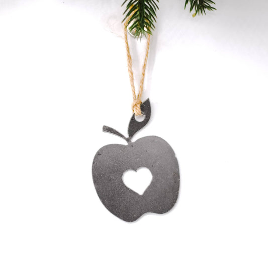 APPLE HEART ORNAMENT