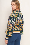 JACQUARD KNIT SWEATER