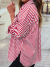 STRIPE PATCH POCKET SHIRT