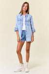 CHAMBRAY BUTTON DOWN SHIRT