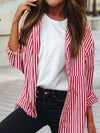 STRIPE PATCH POCKET SHIRT