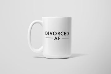 DIVORCED AF MUG