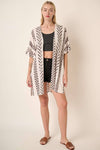 TRIBAL PRINT CARDIGAN