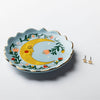 FLOWER MOON DISH & STUD SET