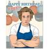 THE BEAR BIRTHDAY CHEF CARD