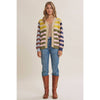 MULTI STRIPE CARDIGAN