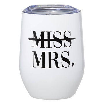 MISS TO MRS. WINE TUMBLER