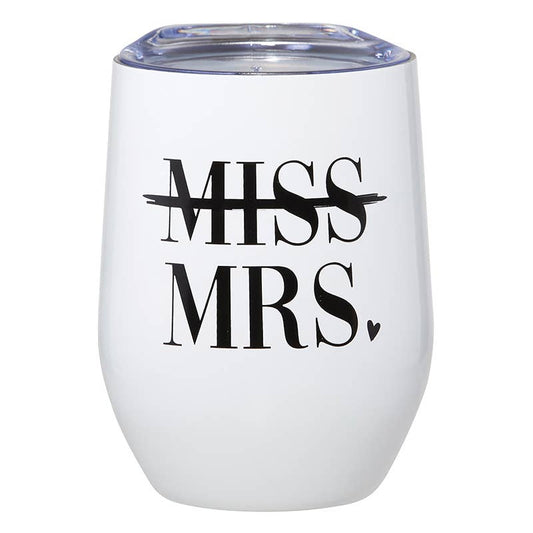 MISS TO MRS. WINE TUMBLER