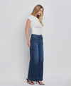 HIGH RISE PATCH POCKET JEANS