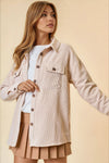 CORDUROY BUTTON JACKET