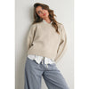 TIE BACK SWEATER