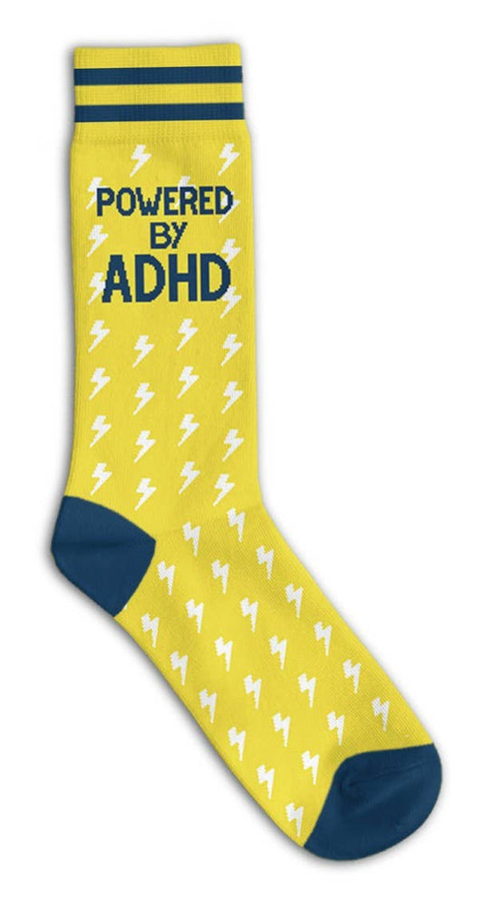 POWERED BY ADHD SOCKS
