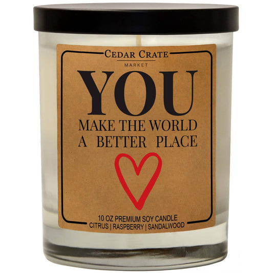 WORLD A BETTER PLACE SOY CANDLE