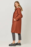 TWOFER HOODIE SOLID COAT