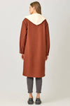 TWOFER HOODIE SOLID COAT