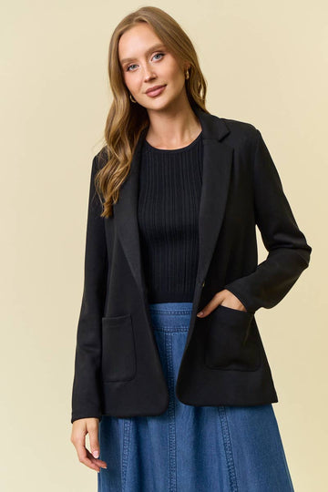MODAL BLAZER WITH POCKET