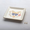 BUTTERFLY DISH & STUD SET