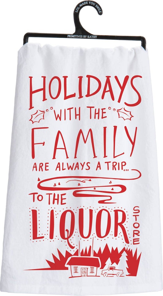 HOLIDAY LIQUOR STORE TOWEL