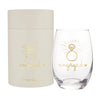 ENGAGED STEMLESS WINE GLASS