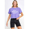 SLOW MORNING CLUB CROP TOP
