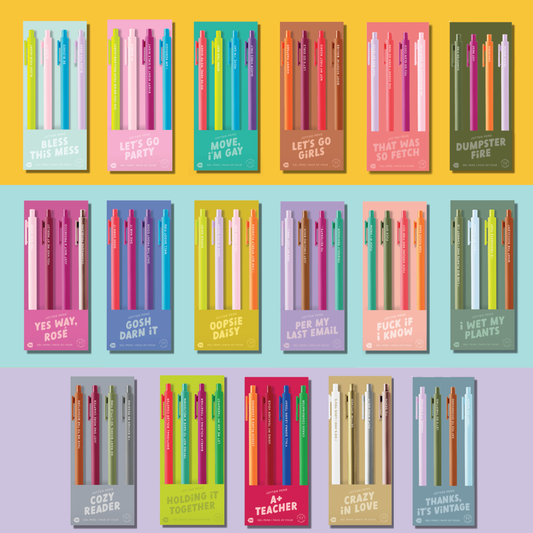 4 PACK PEN SETS