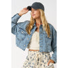 CROPPED DENIM JACKET