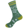 YOU CAN'T SCARE ME SOCKS