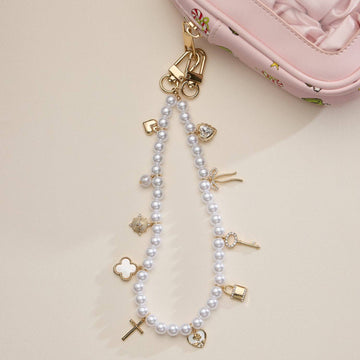 GOLD / PEARL BAG CHAIN