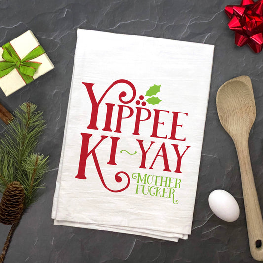 YIPPEE KI YAY KITCHEN TOWEL