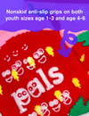 STRAWBERRY & BANANA NON-SLIP SOCKS FOR KIDS
