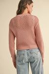 CROCHET BUTTONDOWN CARDIGAN