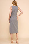 TWIST CUT-OUT DRESS