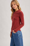 HENLEY SNAP BUTTON FRONT