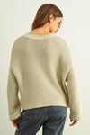 ROUND NECK KNITTED TOP