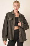 FLEECE SHERPA SHACKET