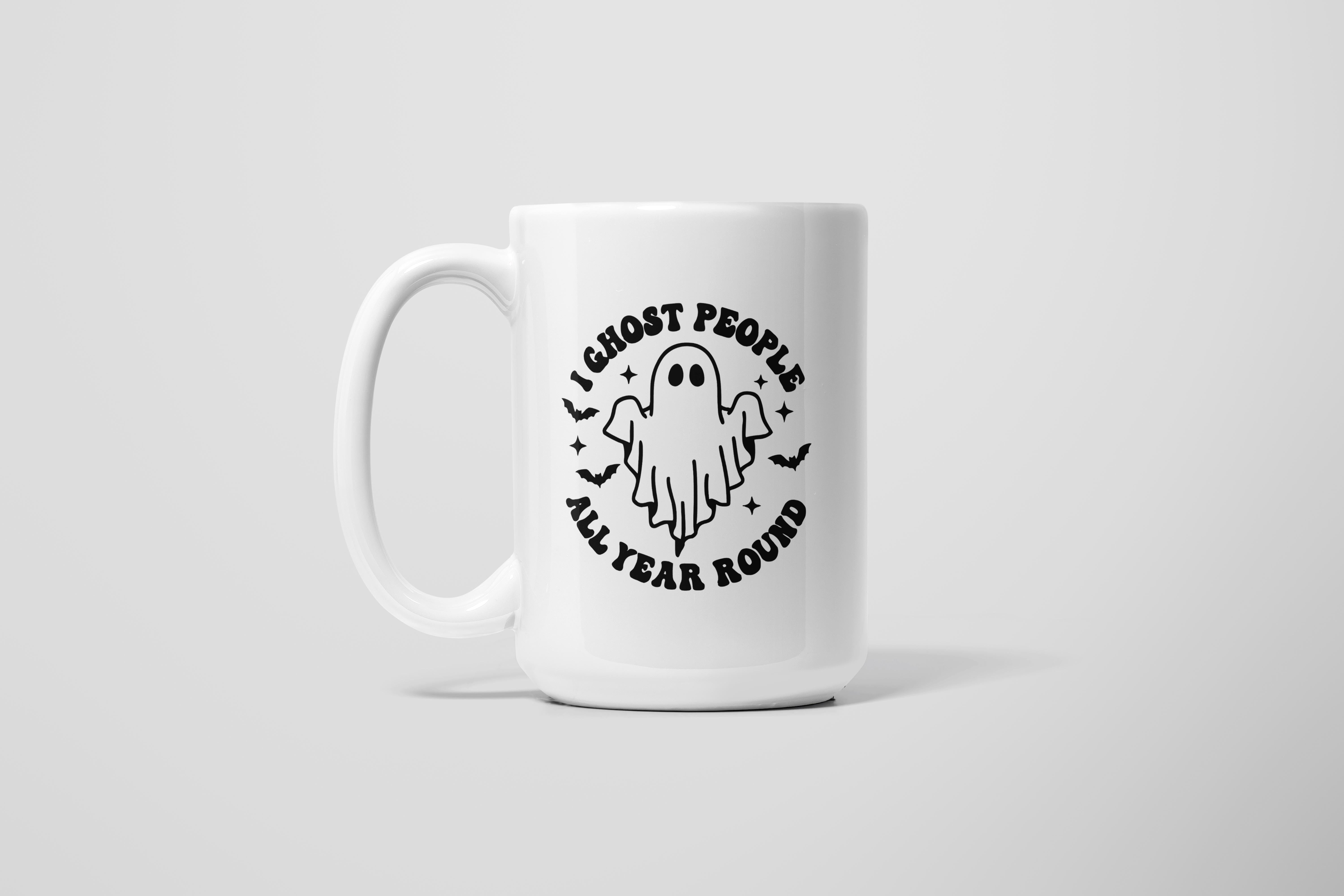 I GHOST PEOPLE MUG