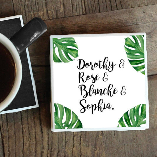 GOLDEN GIRL NAMES COASTER