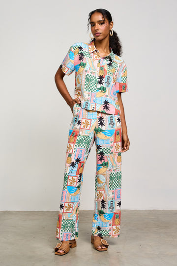 PATTERN LONG PANT