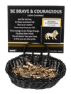 BRAVE & COURAGEOUS LION CHARM