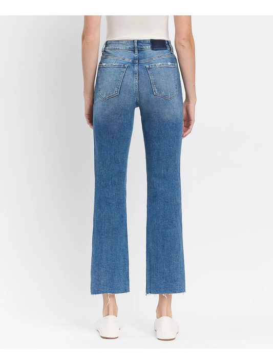 STRAIGHT HIGH RISE JEAN