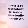 NONCHALANT MUG