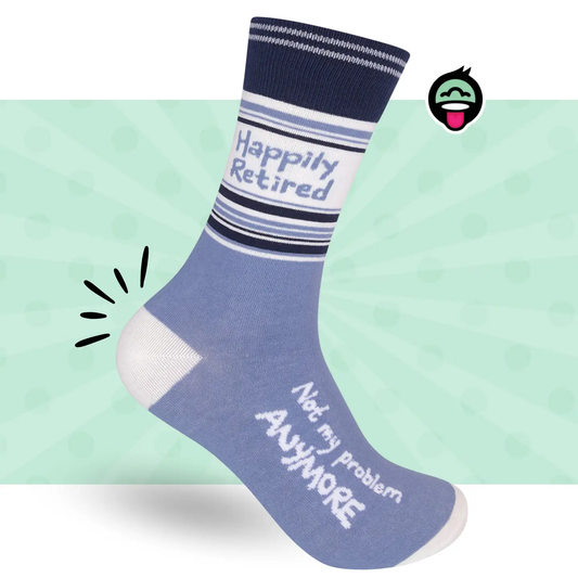 HAPPILY RETIRED SOCKS