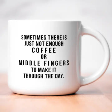 MIDDLE FINGER MUG