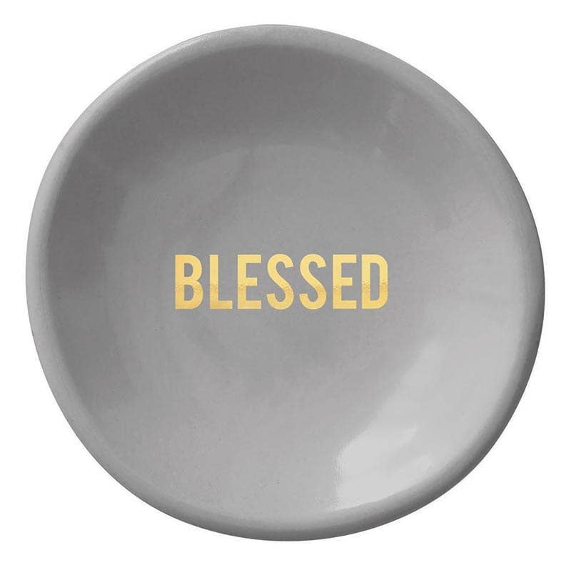 BLESSED RING DISH & EARRINGS