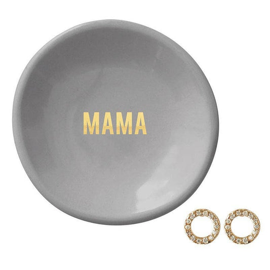 MAMA RING DISH & EARRINGS